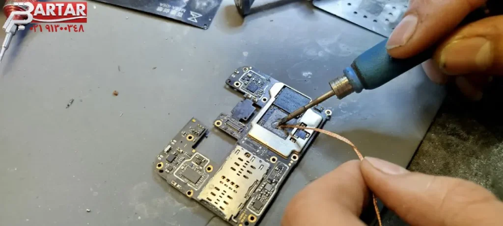 آموزش کار با هویه | آموزش رایگان تعمیرات موبایل 4 آموزش کار با هویه _ آموزش رایگان تعمیرات موبایل